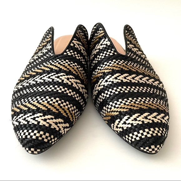 RESTRICTED Woven Mules Black Multi 9M - Picture 5 of 10